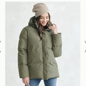 Jenni Kayne Puffer Jacket, Sage, XS